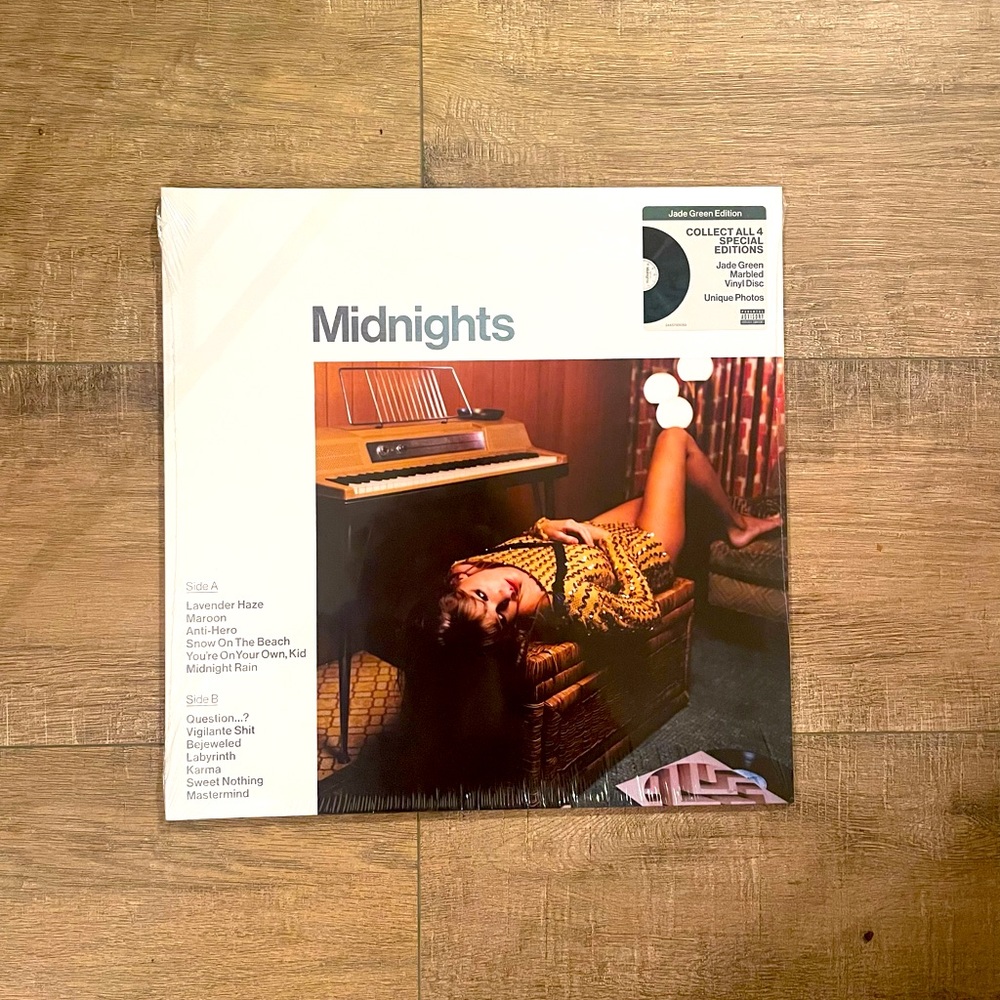Taylor Swift Midnights Jade Green Vinyl
